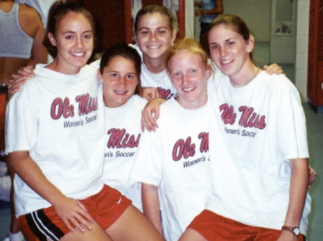 Coach Hensarling continued on to play college soccer for Ole Miss. 